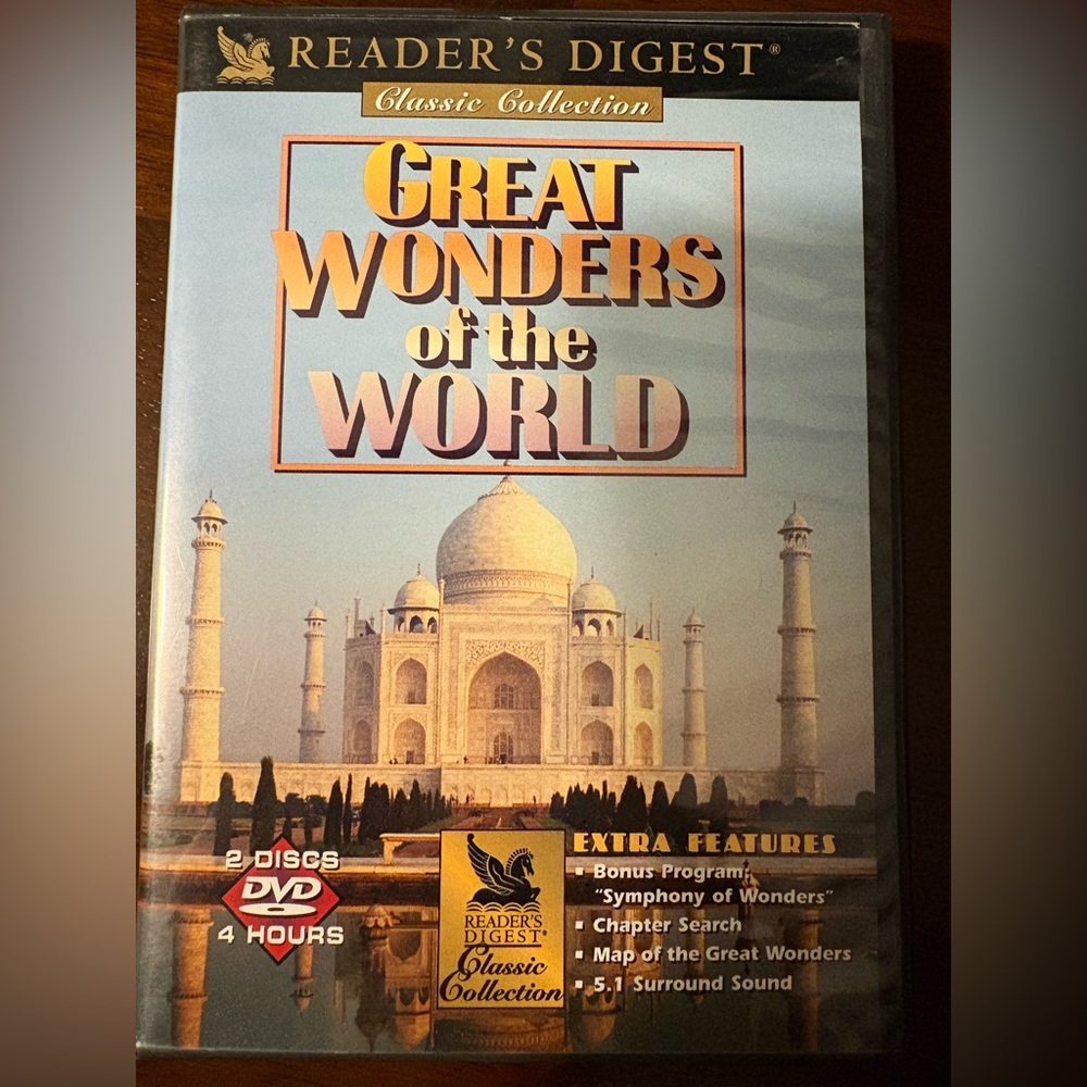 Reader’s Digest Great Wonders of the World – 2 DVD Set (Classic Collection)